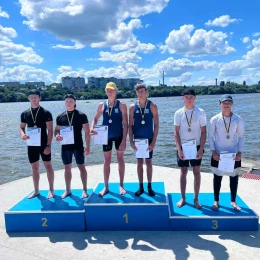 Миколаївські спортсмени вибороли медалі на чемпіонаті України з веслування на байдарках і каное. Фото: Управління у справах фізичної культури і спорту ММР