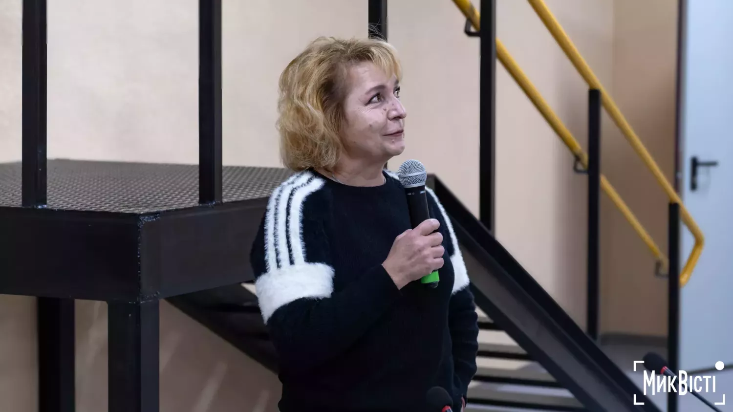 Експертка ГО «Фонд розвитку міста Миколаєва» Тетяна Золотухіна, яка презентувала громадську оцінку витрат міста. Фото: НикВести