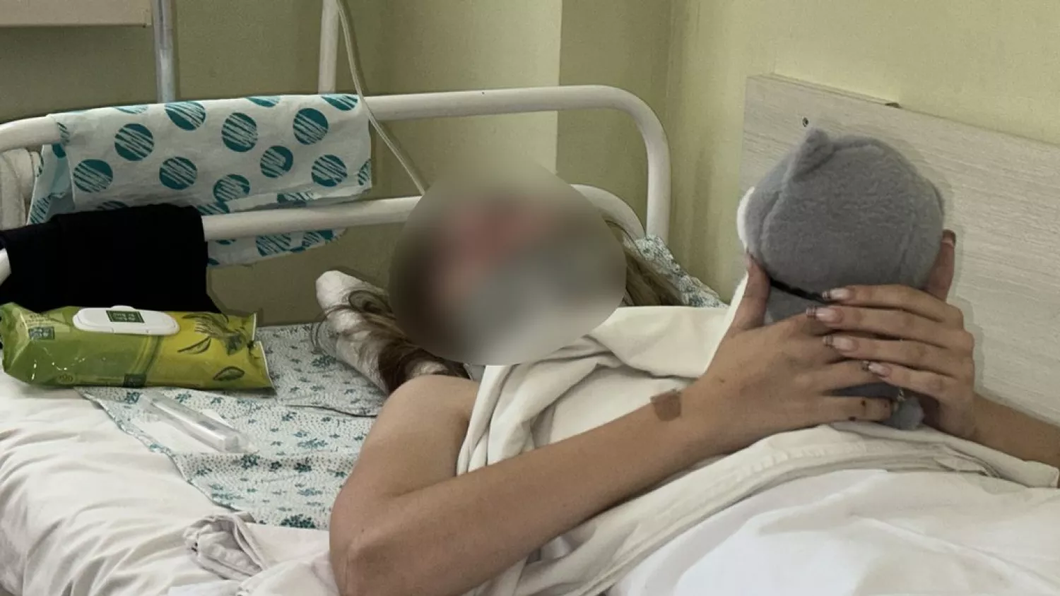 Травмована в ДТП Альона. Фото: Суспільне