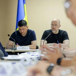 Міністр енергетики Шмигаль приїхав до Миколаєва, щоб перевірити підготовку до зими. Фото: Миколаївська ОВА