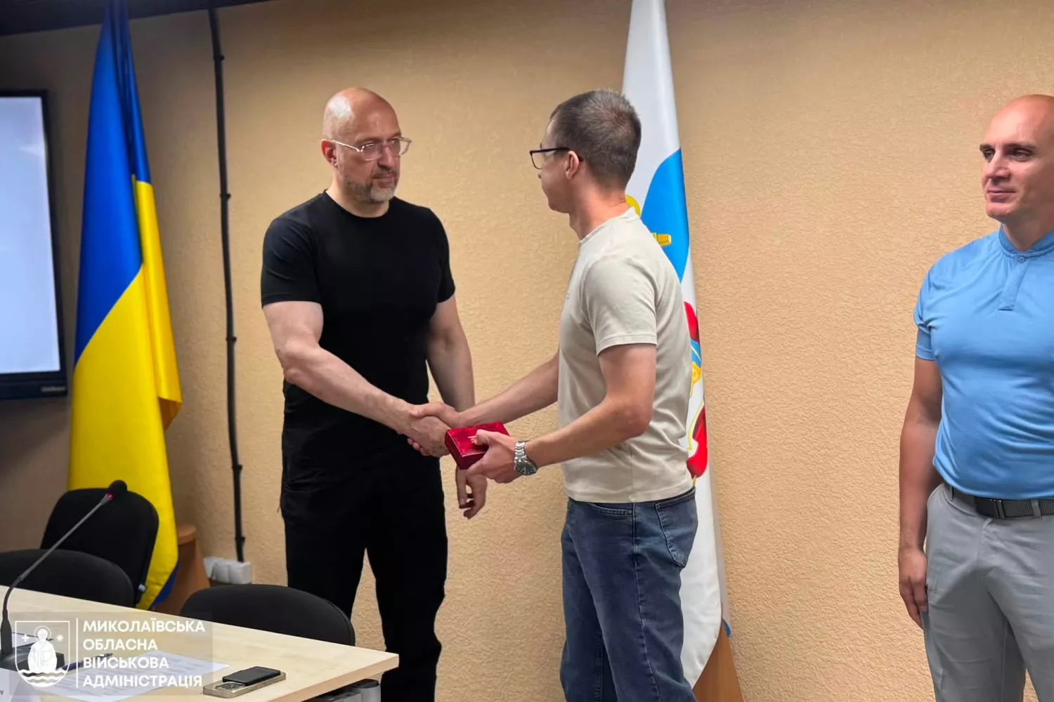 Міністр енергетики Шмигаль приїхав до Миколаєва, щоб перевірити підготовку до зими. Фото: Миколаївська ОВА