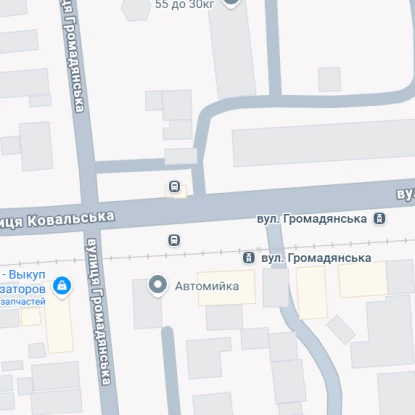 По вул. Ковальській мають демонтувати кілька кіосків. Скриншот Google Maps