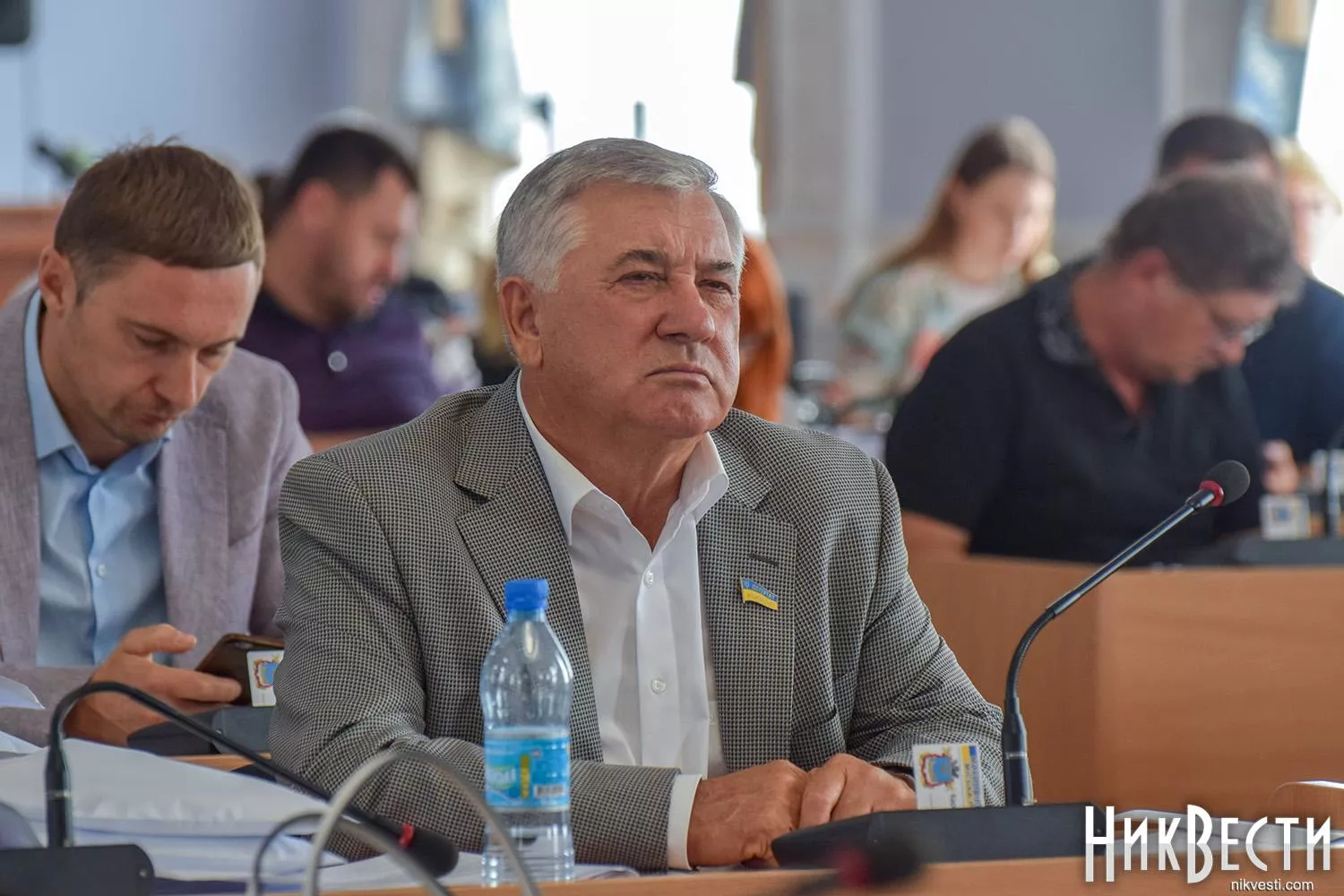 Позаштатний радник мера з соціально-економічних питань Анатолій Дюмін. Архівне фото «МикВісті»
