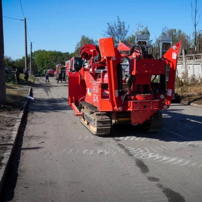 Ліквідація наслідків атак по Вишневому. Фото: ДСНС