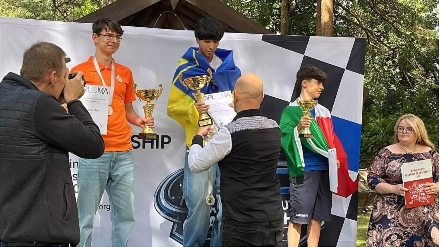 Миколаївський шашкіст Матвєй Колєсніков двічі став чемпіоном Європи з шашок-100. Фото: Миколаївська ОВА