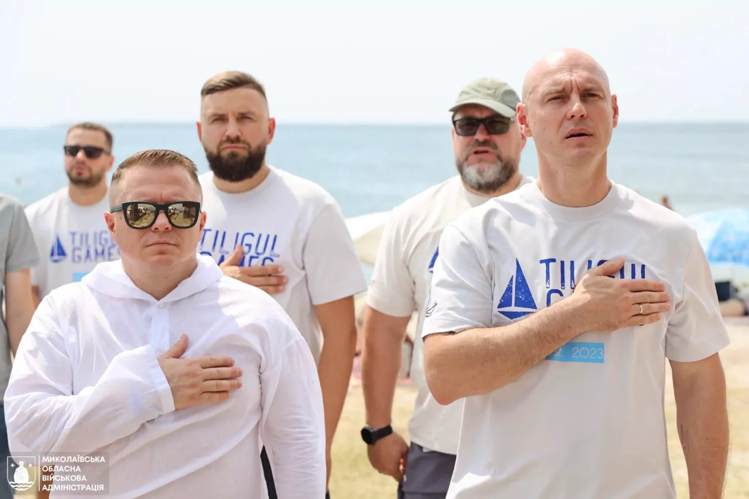 Антон Табунщик та Георгій Решетілов на Тилігулі. Фото: Миколаївська ОВА