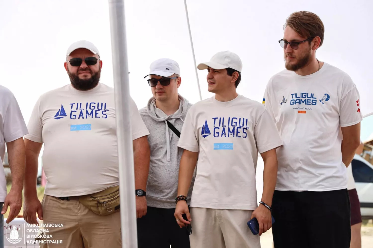 Голова Миколаївської РВА Максим Кошаба, депутат облради Олександр Мосін, заступник голови Миколаївської РВА Раміль Агабеков та громадський активіст Андрій Скороход