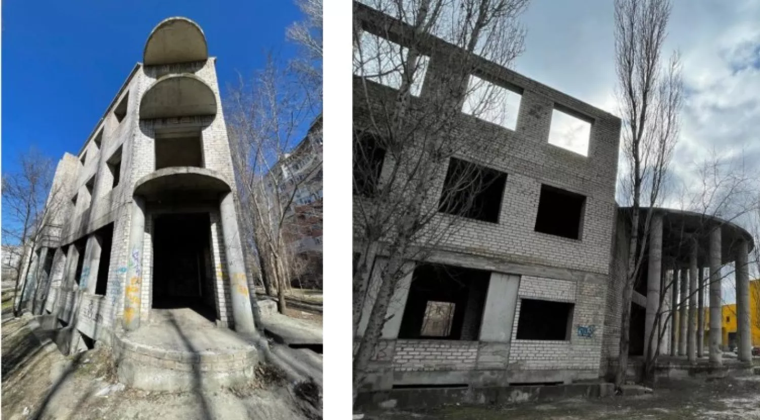 Фото зі звіту щодо технічного стану будівлі