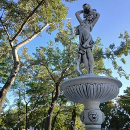 Нова локація з фонтаном у Вознесенську, де рятувальники знайшли порушення. Фото: МикВісті