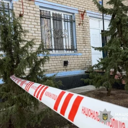 Жінку було вбито у приміщенні сільради. Фото: ГУНП Миколаївщини