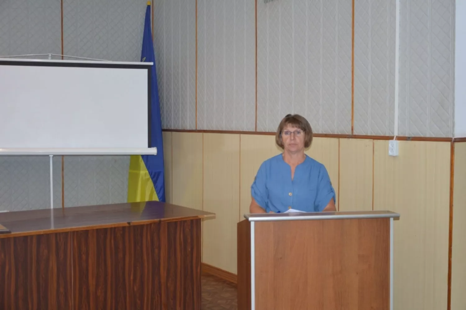 Керівниця фінансового відділу селищної ради Ірина Дяченко. Фото з сайту селищної ради