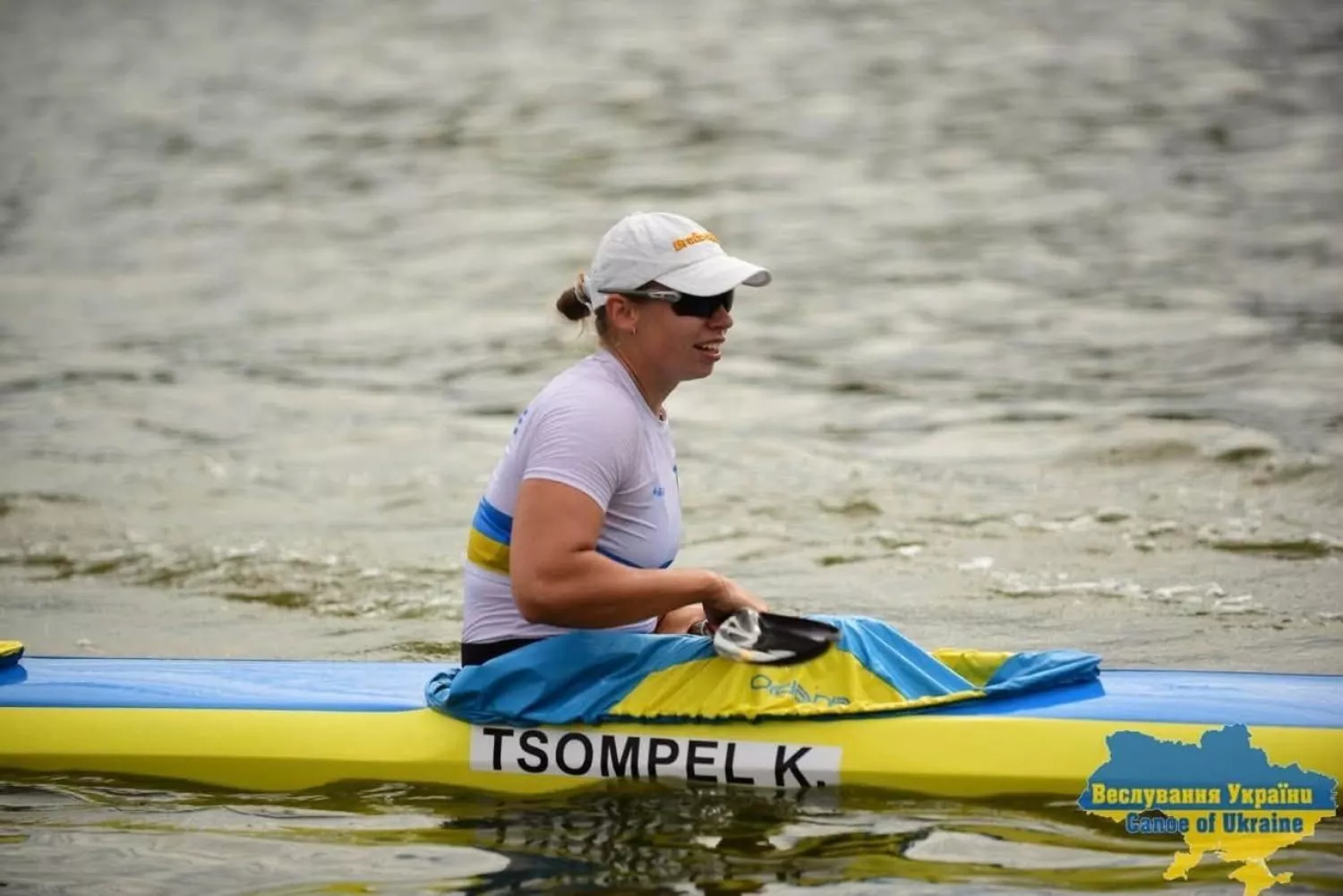 Миколаївська веслувальниця Цомпель здобула три медалі на чемпіонаті України. Фото з Facebook-сторінки Миколаївської міської ради