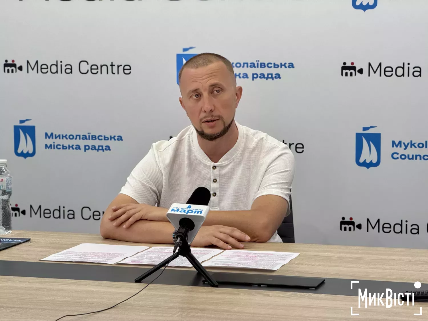 начальник управління сталого розвитку міста Департаменту міського господарства Миколаївської міської ради Володимир Ніколайчук. Фото: МикВісті