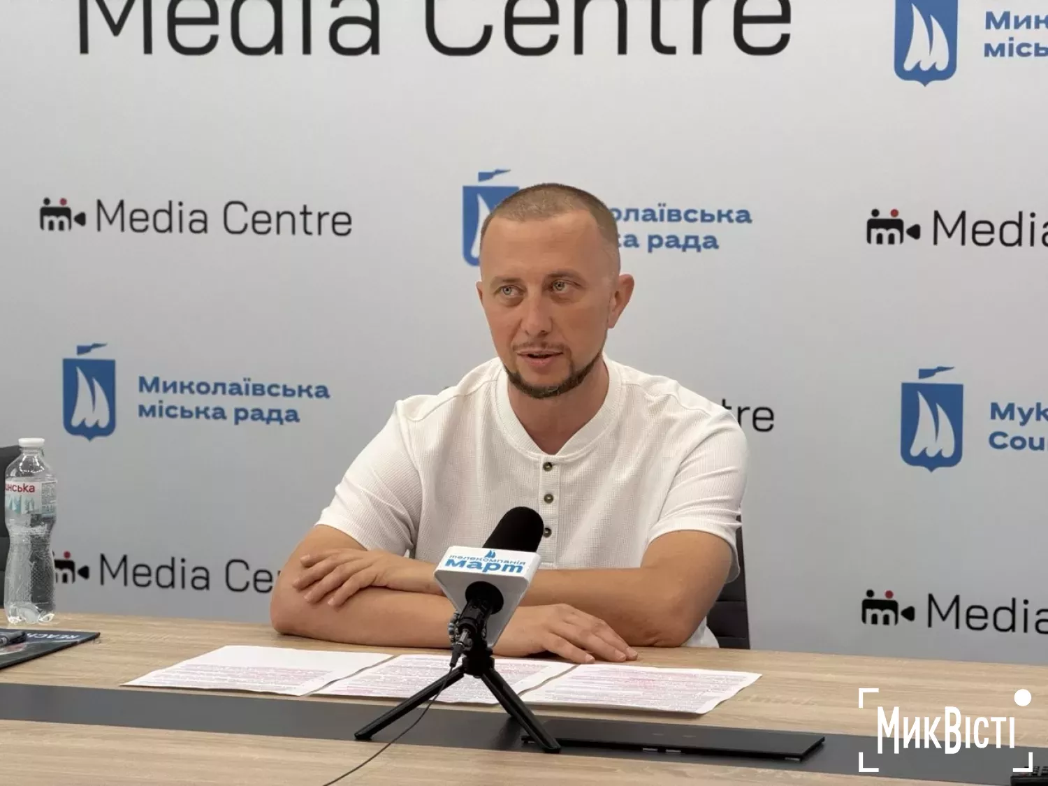 Володимир Ніколайчук, начальник управління сталого розвитку міста Департаменту ЖКГ Миколаєва. Фото: НикВести