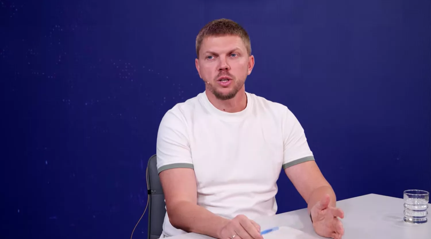 Секретар Миколаївської міськради Дмитро Фалько підтримав малу приватизацію у місті. Скриншот з відео ТРК «МАРТ »