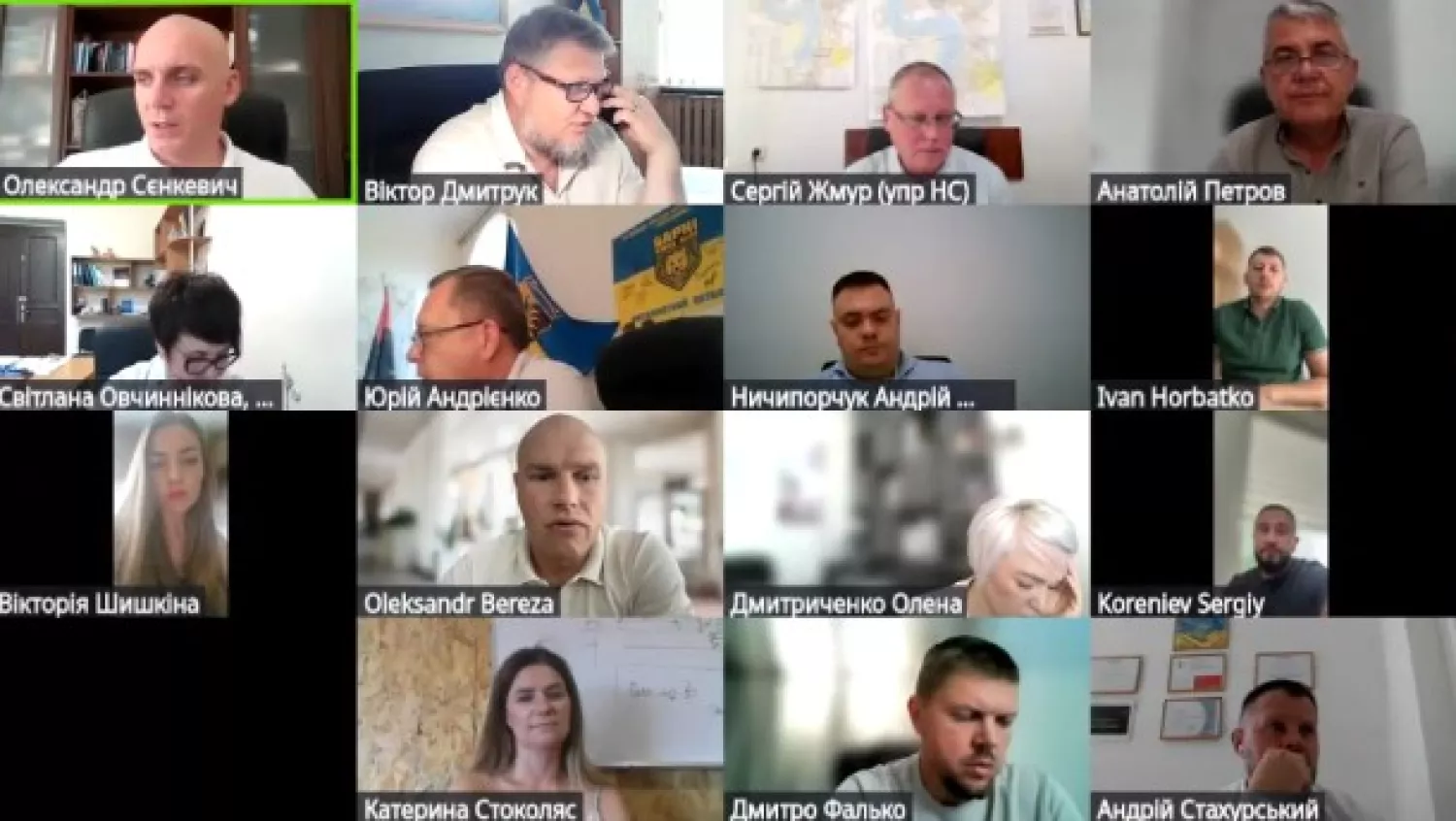 У Центральному районі Миколаєва змінять призначення 5,8 млн грн. Скриншот із трансляції засідання виконкому