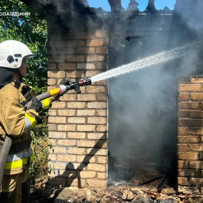 Ліквідація пожежі у Миколаївській області. Фото: ДСНС