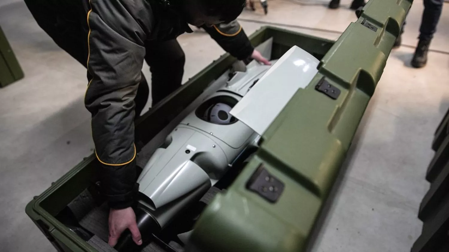 Розвідувальна безпілотна систему Raybird-3 виробництва Skyeton. Фото для ілюстрації Getty Images/Bloomberg/Julia Kochetova