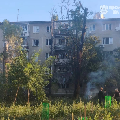 Наслідки атак РФ по Одещині. Фото: Одеська ОВА