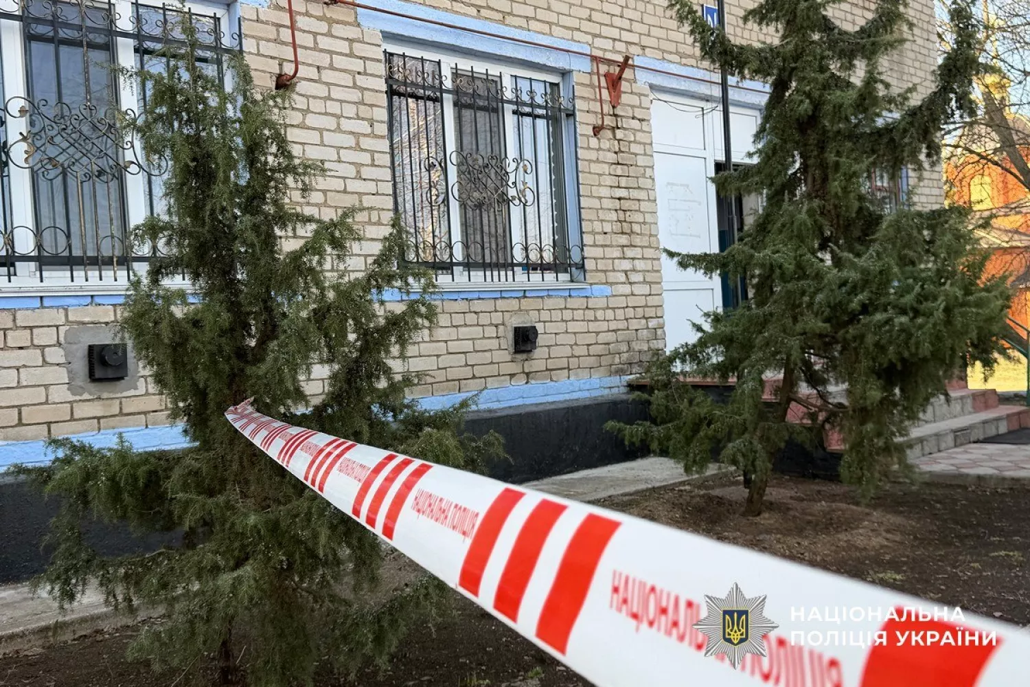 Приміщення сільради, де було вбито Світлану Ванжулу. Фото: ГУНП Миколаївщини