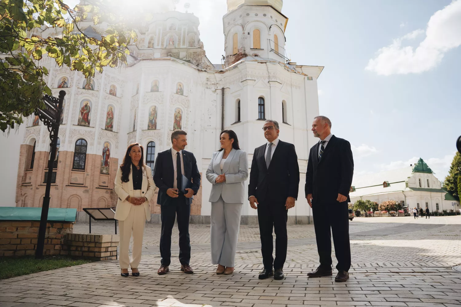 Швейцарія виділить кошти відновлення Києво-Печерської лаври. Фото: Жак Жербе