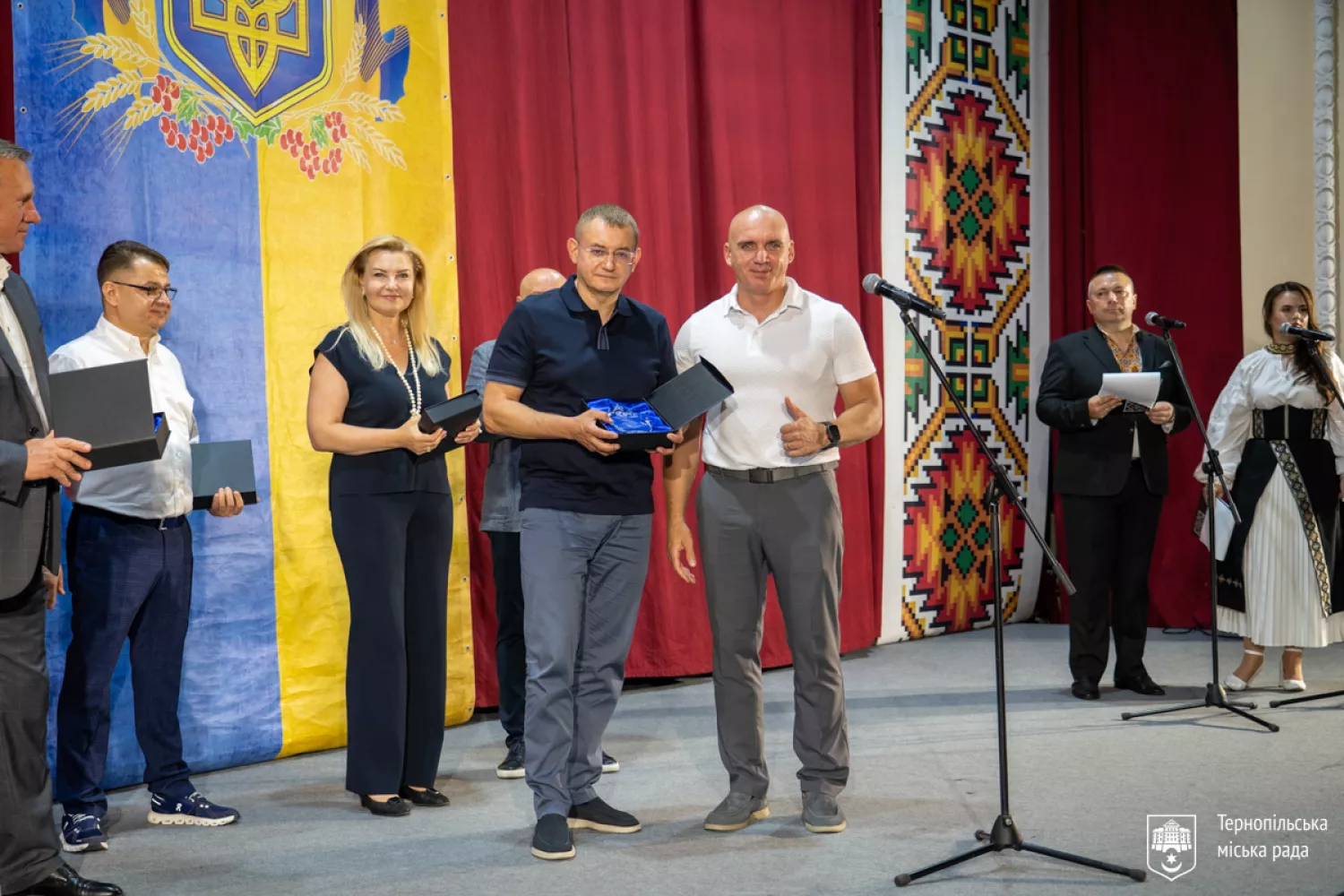 Мер Миколаєва Олександр Сєнкевич відвідав святкування до Дня міста Тернополя. Фото: Тернопільська міськрада