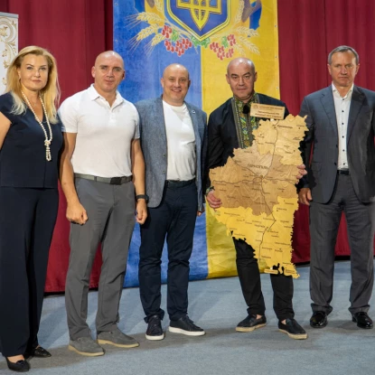 Мер Миколаєва Олександр Сєнкевич відвідав святкування до Дня міста Тернополя. Фото: Тернопільська міськрада