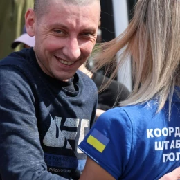 З російського полону звільнили 103 українських воїнів. Фото з телеграм каналу Володимир Зеленський