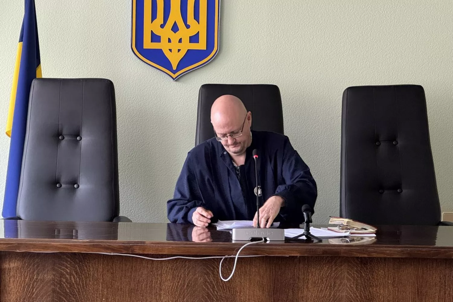 Суддя Дмитро Губницький. Фото Суспільне Миколаїв