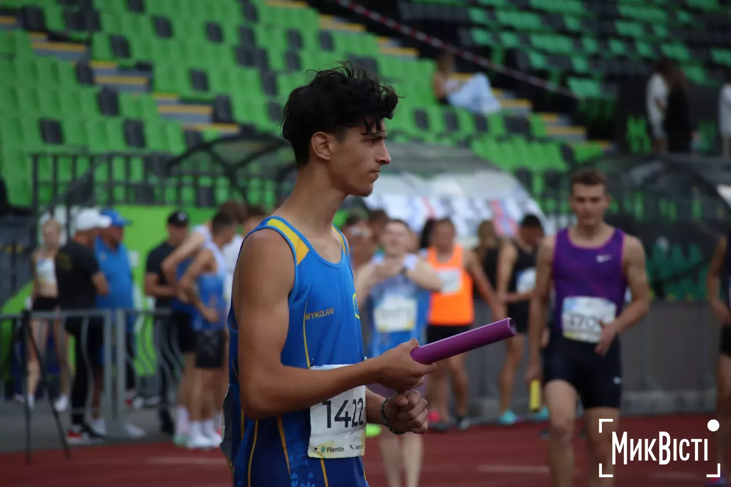 Збірна Миколаївщини посіла третє місце на чемпіонаті України з естафетного бігу. Фото: МикВісті