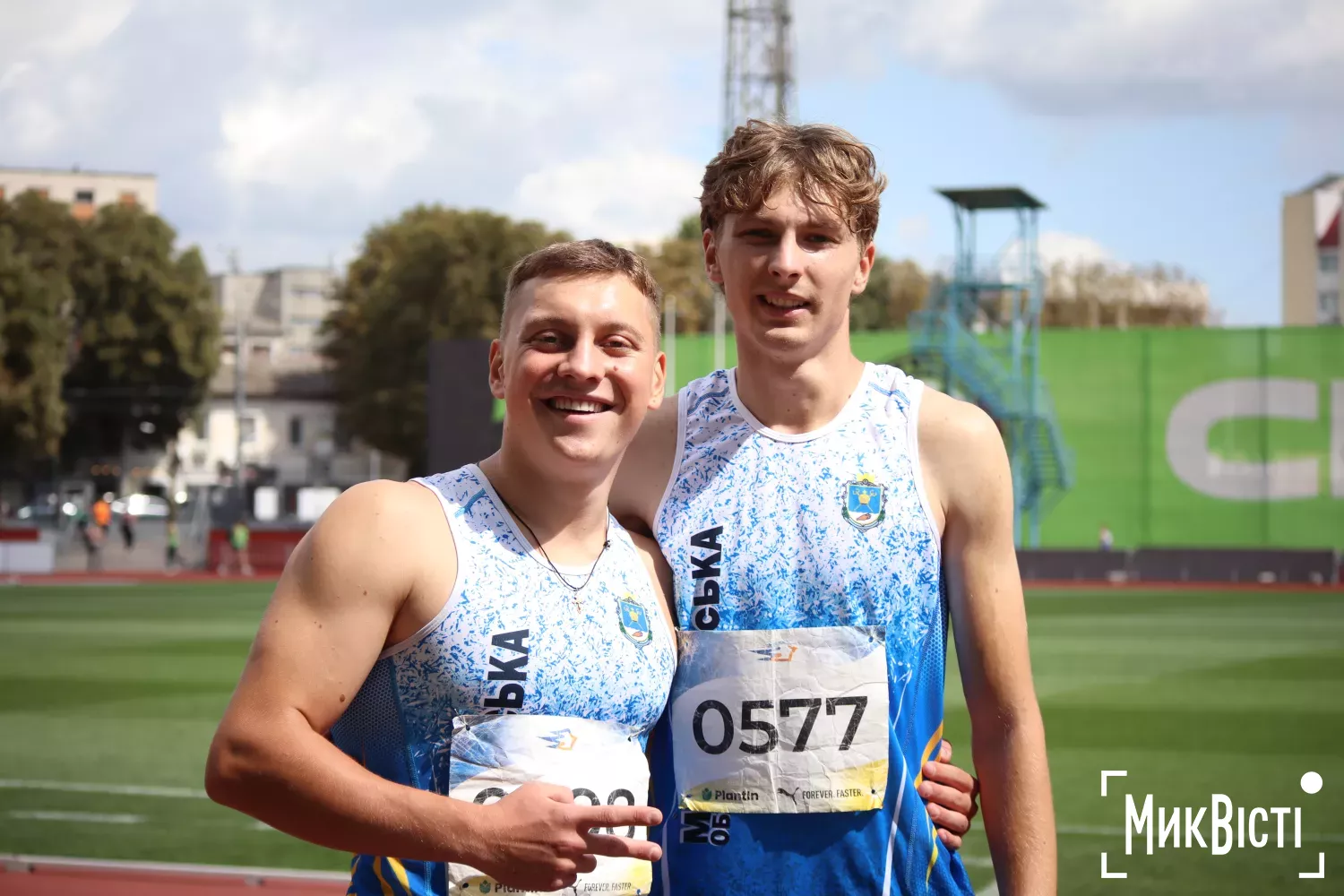 Збірна Миколаївщини посіла третє місце на чемпіонаті України з естафетного бігу. Фото: МикВісті