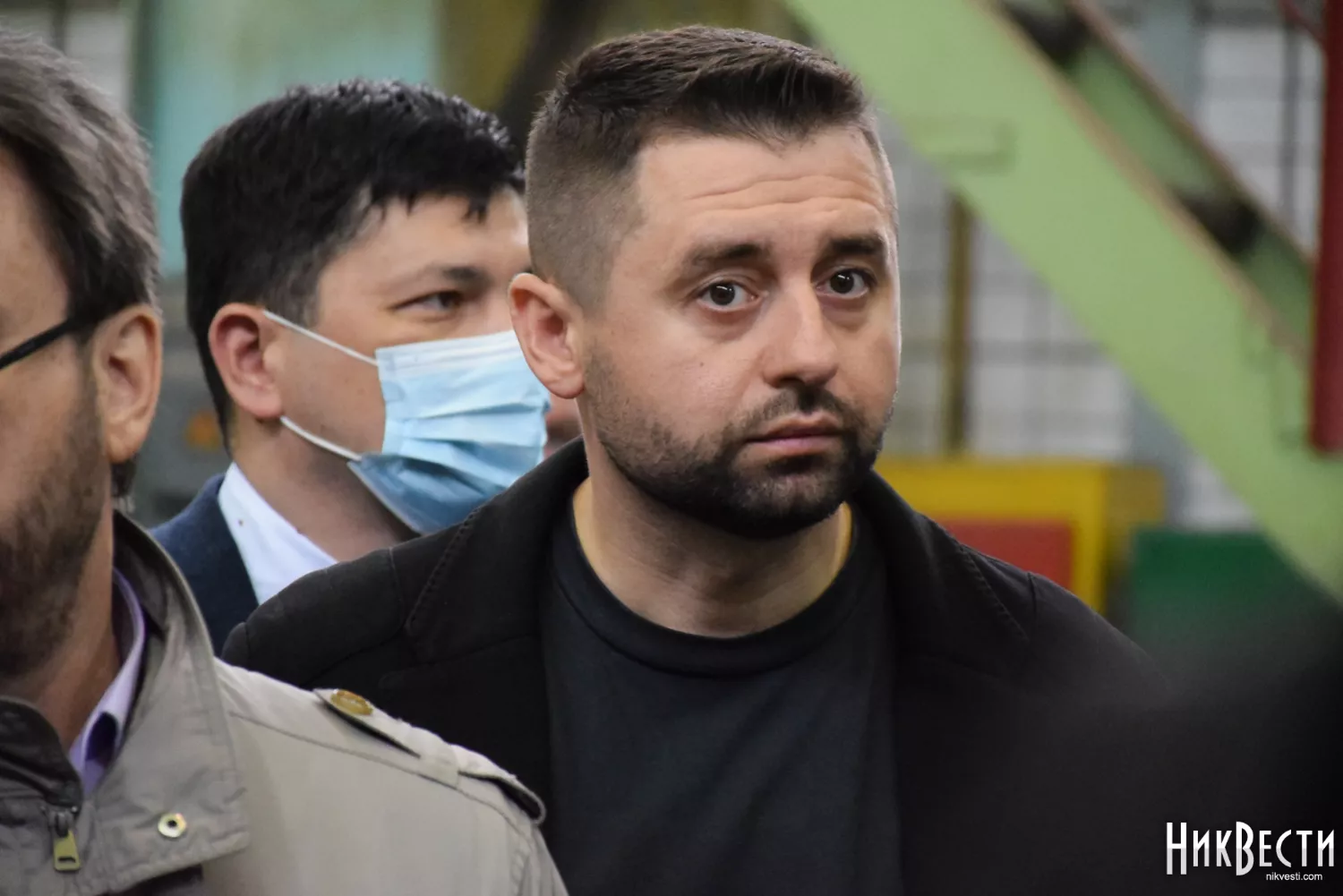 Давид Арахамія, на задньому плані Віталій Кім. Архівне ото: НикВести