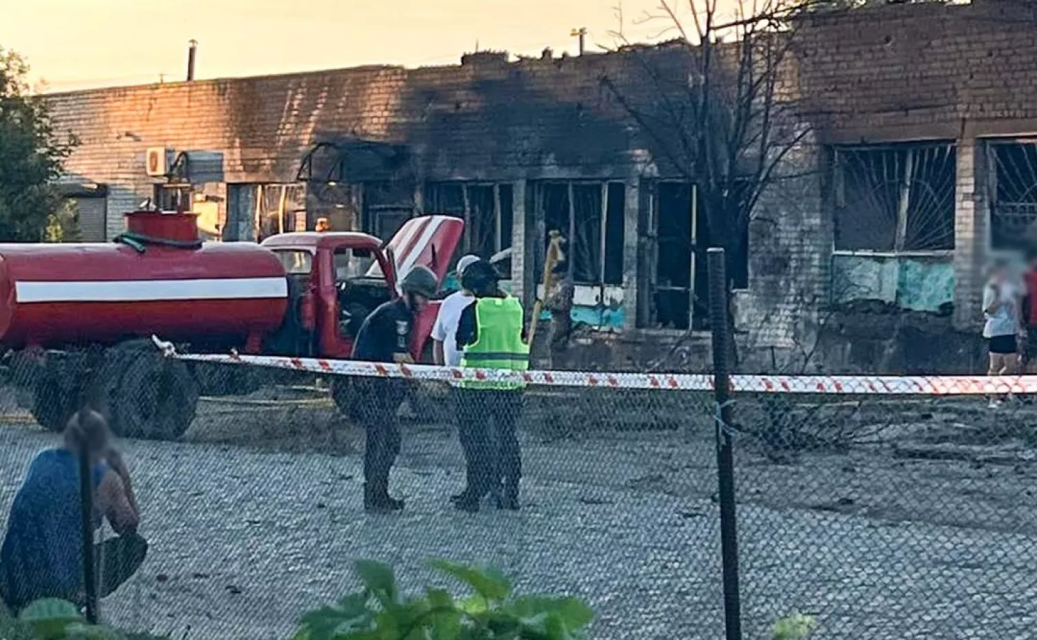 На Миколаївщині оголосили День жалоби за загиблими внаслідок російської атаки. Фото: поліція Миколаївської області