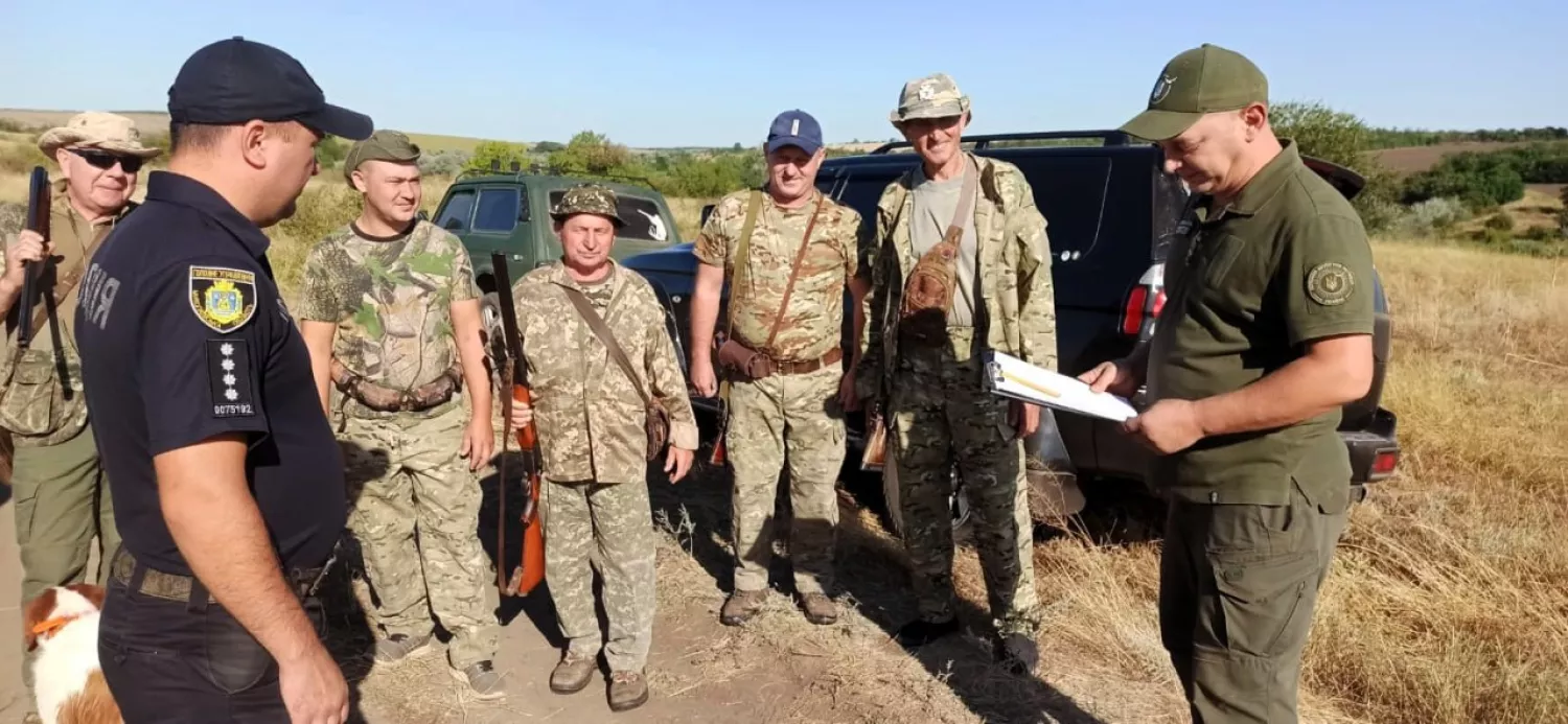 На Миколаївщині під час рейдів виявили 5 порушень правил полювання. Фото: Держекоінспекція