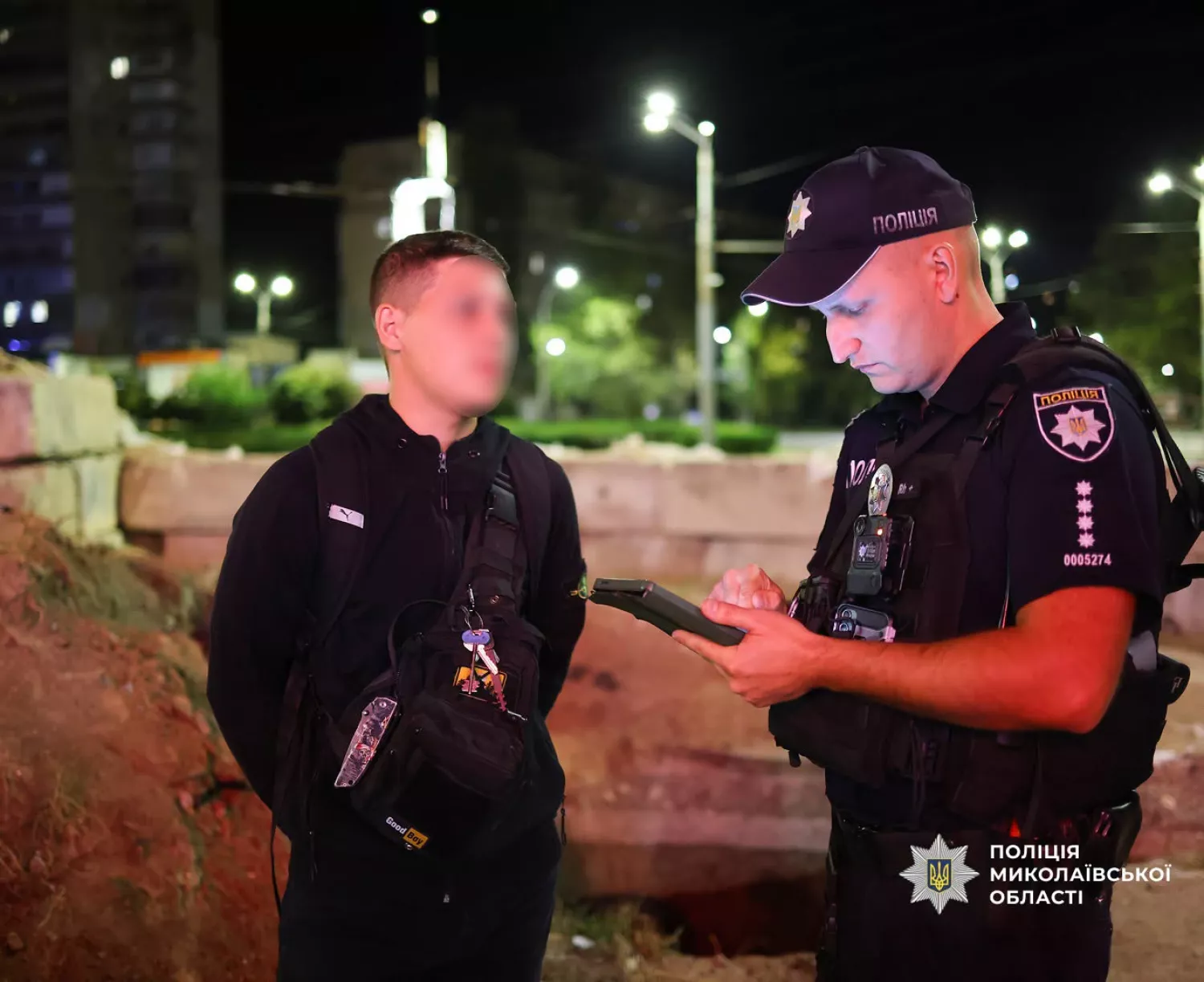 Підлітки без дорослих та алкоголь: у Миколаєві посилили вечірні патрулювання. Фото: поліція Миколаївської області