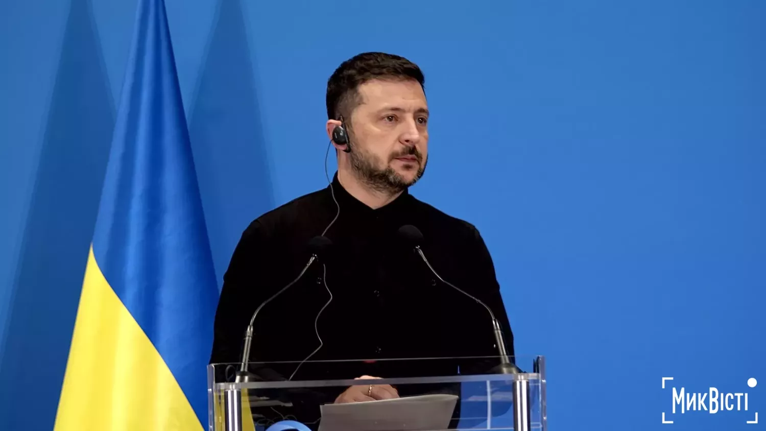 Володимир Зеленський на конференції. Фото: «НикВести»