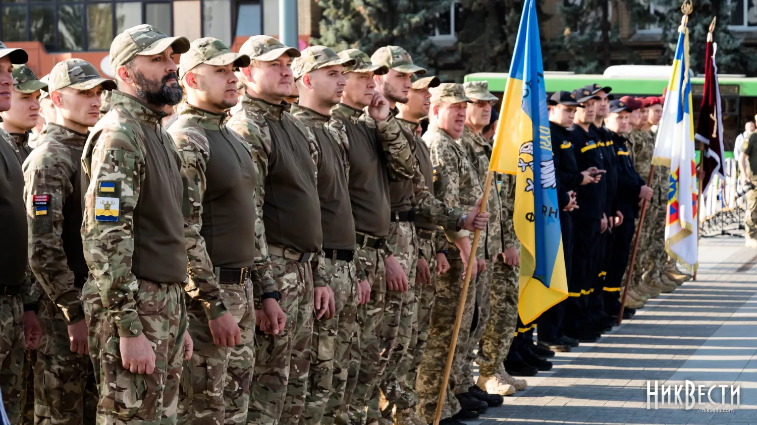 Військові у Миколаєві. Ілюстративне фото: НикВести