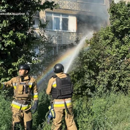 На Миколаївщині вигоріло 21 га території. Фото: ДСНС