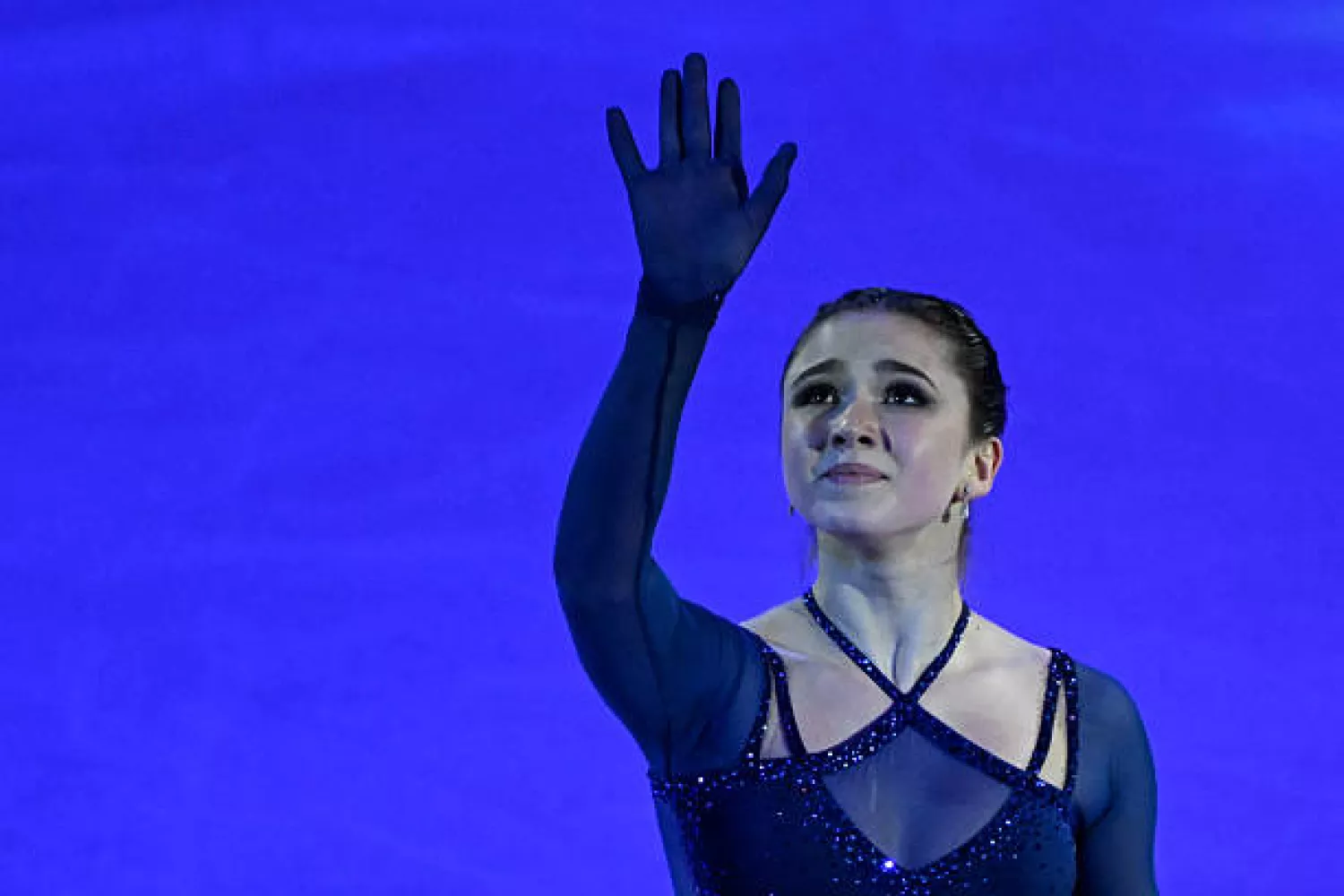 Каміла Валієва під час прокату. Фото Getty Images