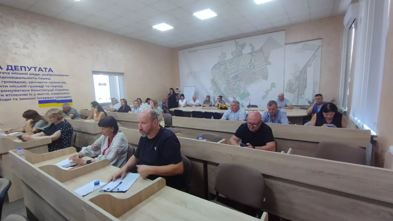 Засідання сесії Новобузької громади. Фото: Новобузька громада