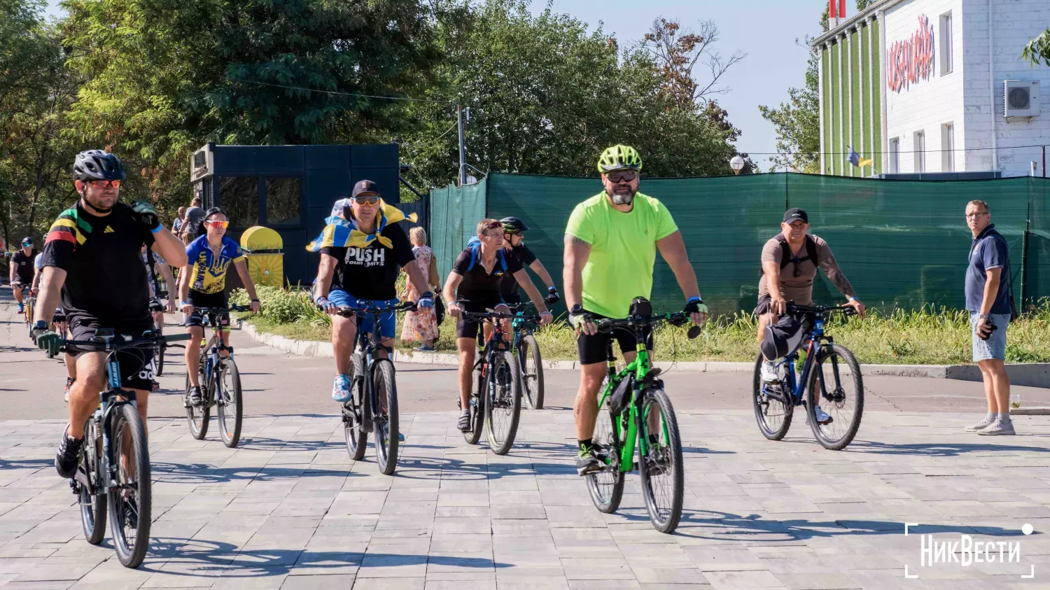 Велопробіг до Дня міста у Миколаєві. Фото «НикВести»