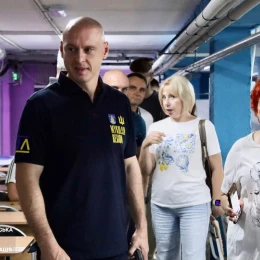 Сєнкевич, Решетілов та молодіжний конгресмен перевірили готовність шкіл Миколаєва до 1 вересня. Фото: Миколаївська ОВА