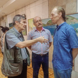 У Миколаєві відкрили виставку творчої династії Макушиних. Фото: Галина Сеннікова