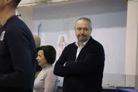 Головний тренер «Ніко-Баскета» Валентин Берестнєв. Фото: НикВести