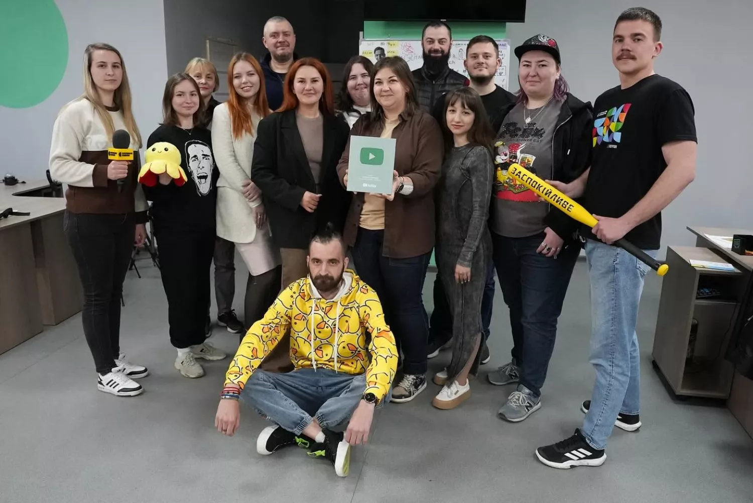 Частина команди Суспільне Миколаїв. Фото з Facebook-сторінки журналістки Валентини Гурової