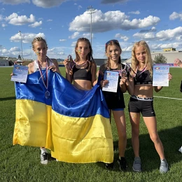 Легкоатлетки з Миколаєва вибороли дві медалі на міжнародних змаганнях у Чехії. Фото: Віталій Коржов
