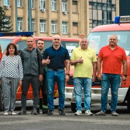 Ганновер передав Миколаєву п&rsquo;ять автомобілів для комунальних служб. Фото: Олександр Сєнкевич