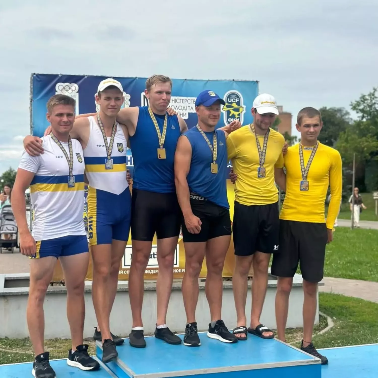 Миколаївські веслувальники стали призерами чемпіонату України. Фото: ГО Миколаївська ОО ФСТ 