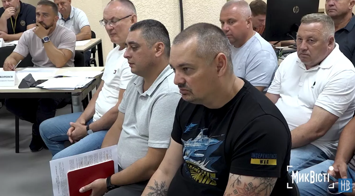 Директор Облтеплоенерго Микола Логвінов. Скриншот з відео NikVesti
