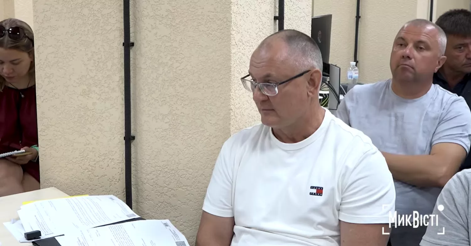 Директор водоконалу Геннадій Ізюмов сказав, що КП звертатиметься до донорів для санація колектора по Баштанській. Скриншот з відео МикВісті